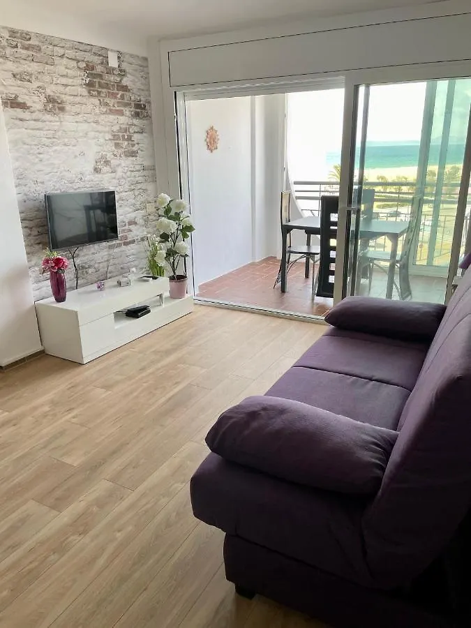 Grand Studio Bahia2 501 Avec Terrasse Face Mer Et Coeur D エンプリアブラバ 0*,